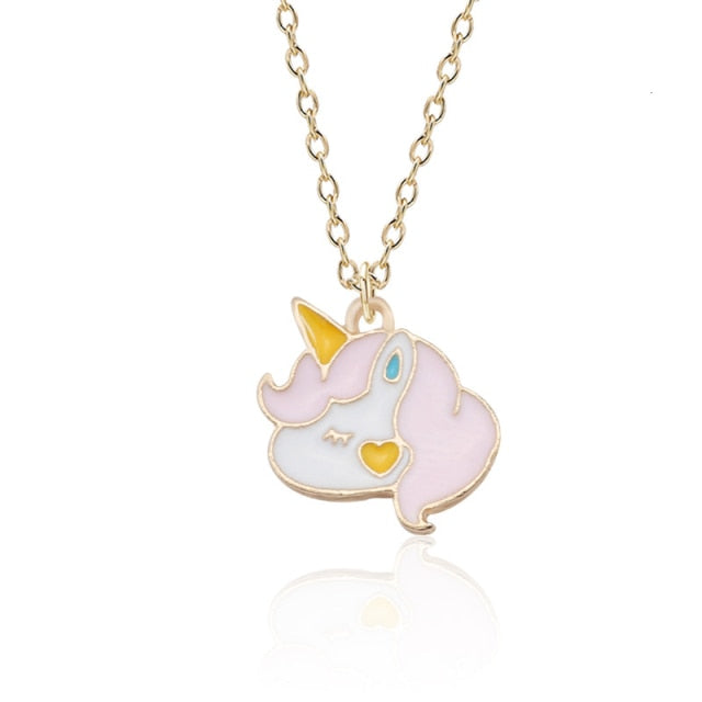 Fashion Unicorn Pendant Necklace