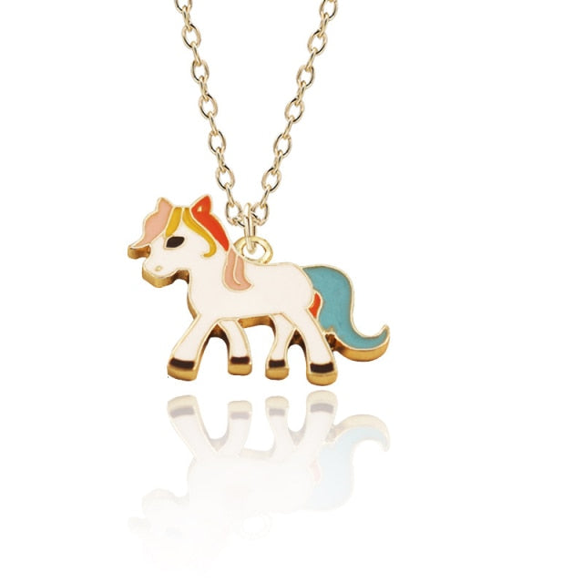 Fashion Unicorn Pendant Necklace