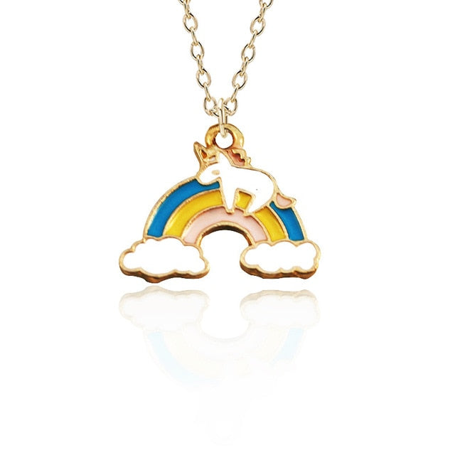 Fashion Unicorn Pendant Necklace