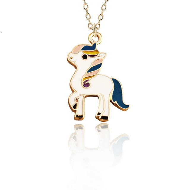 Fashion Unicorn Pendant Necklace