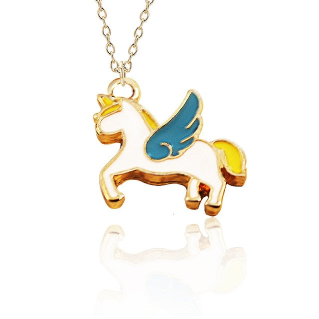 Fashion Unicorn Pendant Necklace