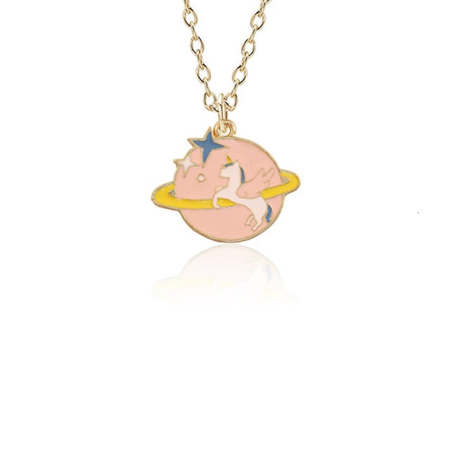 Fashion Unicorn Pendant Necklace