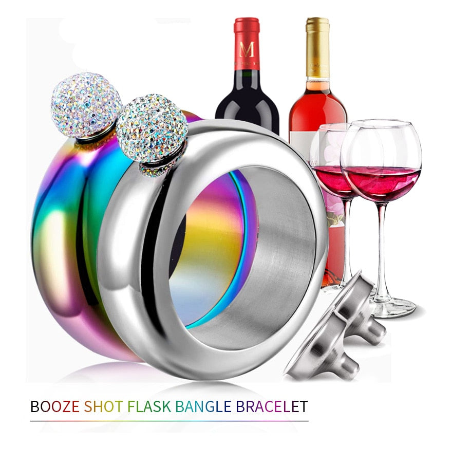 Bangle Bracelet Flask