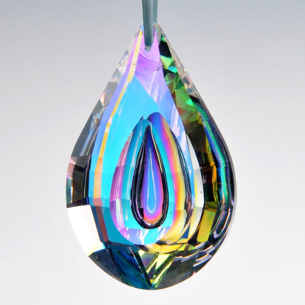 63mm Crystal Loquat Shape Chandelier Prisms