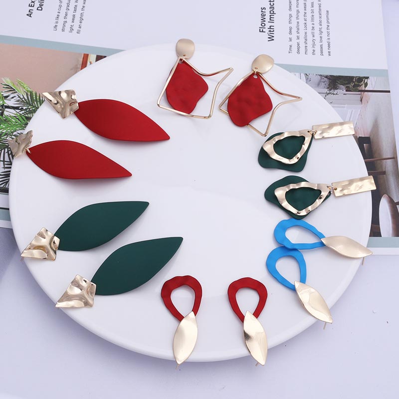 Retro Vintage Statement Earrings