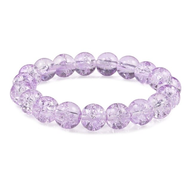 Purple Agates Natural Weathered Gem Stone Bead Strand Women