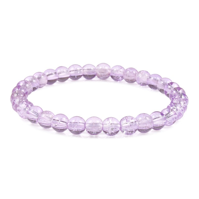 Purple Agates Natural Weathered Gem Stone Bead Strand Women