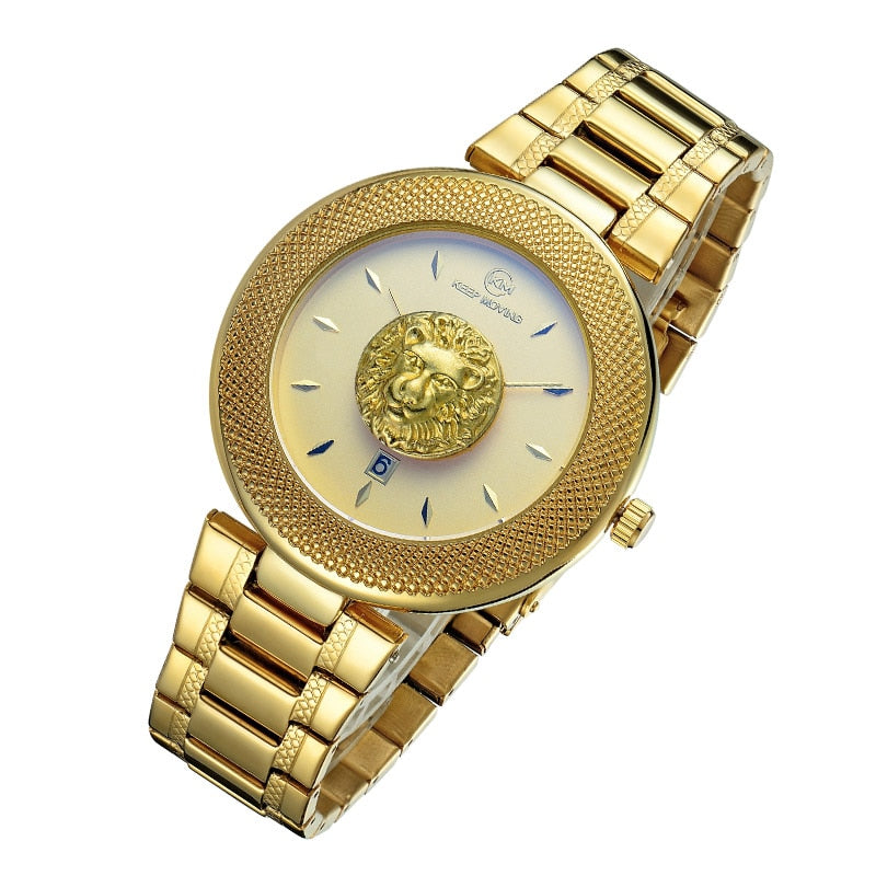 Luxury Casual Waterproof Quartz Men Waterproof Stainles Steel Wrist Watch