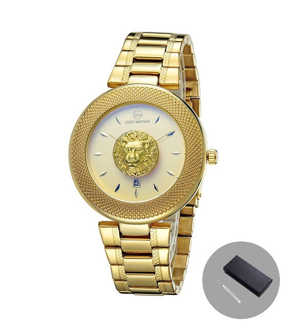 Luxury Casual Waterproof Quartz Men Waterproof Stainles Steel Wrist Watch