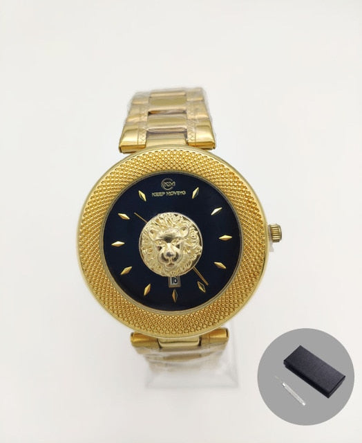 Luxury Casual Waterproof Quartz Men Waterproof Stainles Steel Wrist Watch