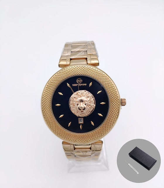 Luxury Casual Waterproof Quartz Men Waterproof Stainles Steel Wrist Watch