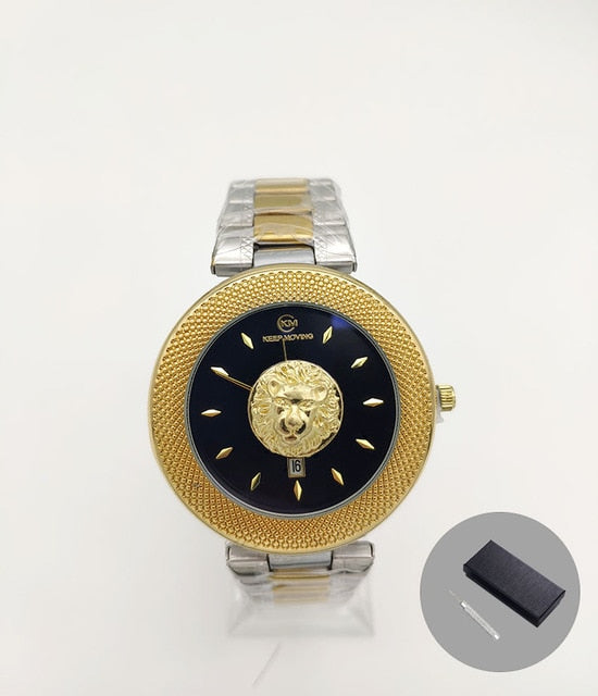 Luxury Casual Waterproof Quartz Men Waterproof Stainles Steel Wrist Watch