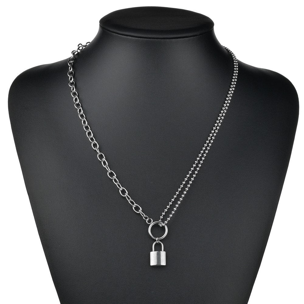 Hip Hop Multi Layers chain necklace