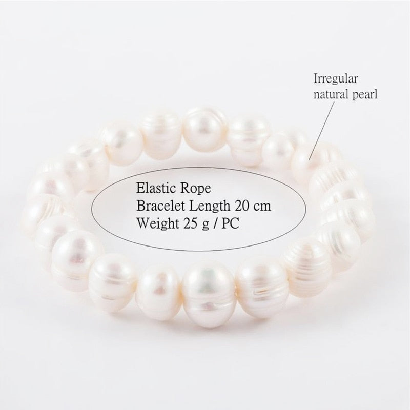 8mm Shell Pearl Bracelet