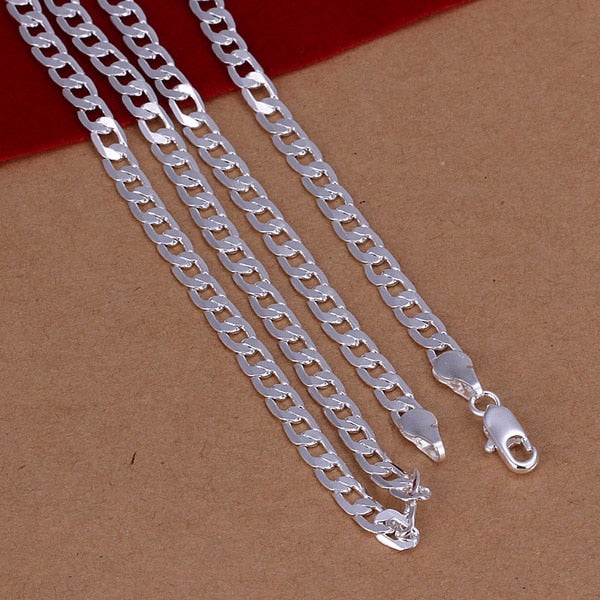 16-30inch Silver color exquisite noble necklace
