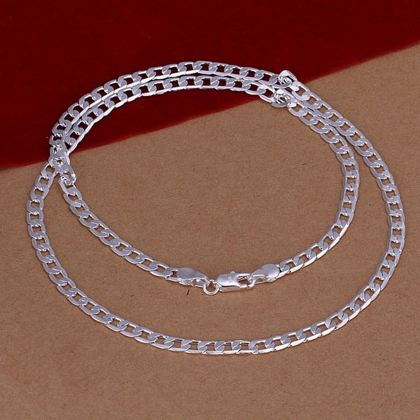 16-30inch Silver color exquisite noble necklace