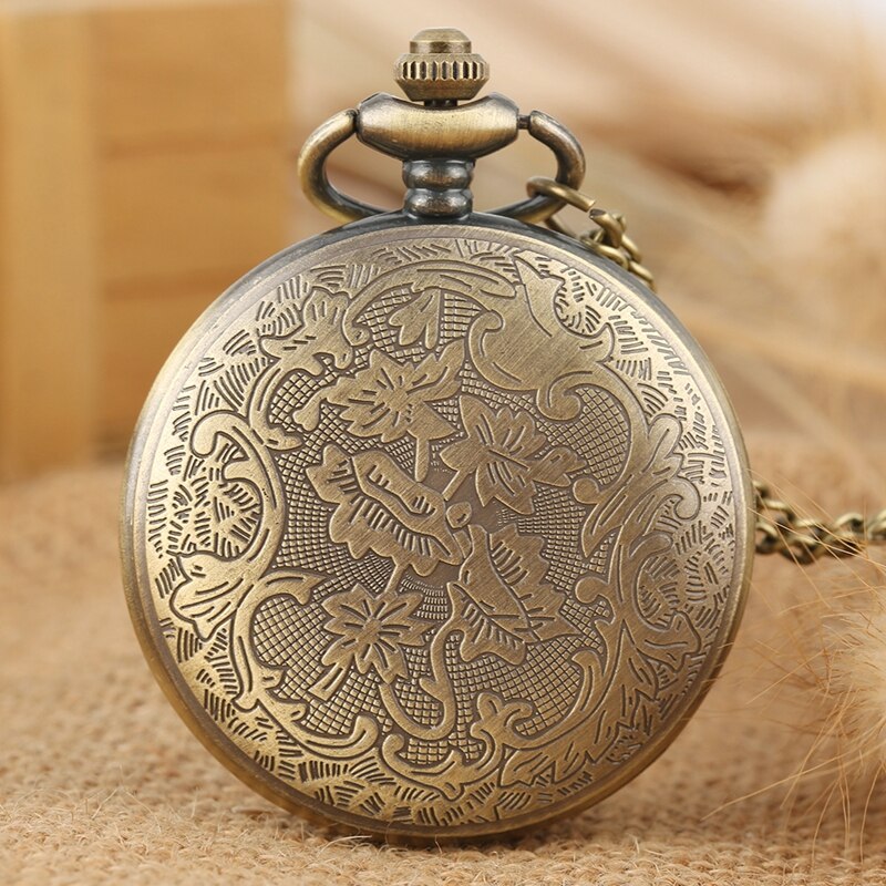 Bronze U.S. Texas National Finals Rodeo Design Quartz Pocket Watch