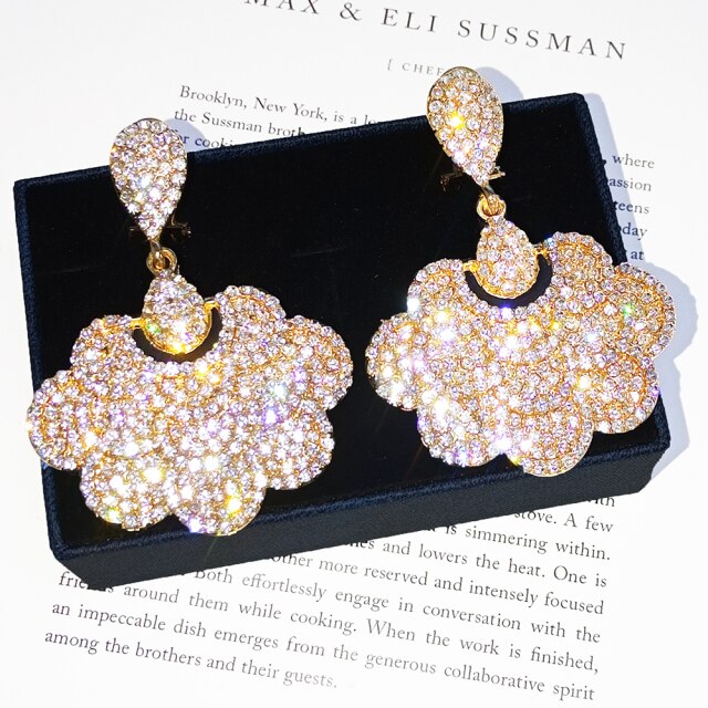 women necklace bridal jewelry sets stone pendant EARRING SETS