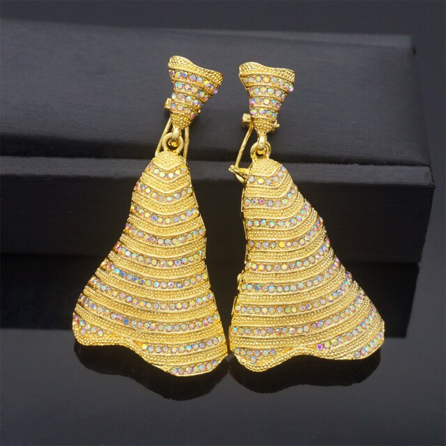 women necklace bridal jewelry sets stone pendant EARRING SETS