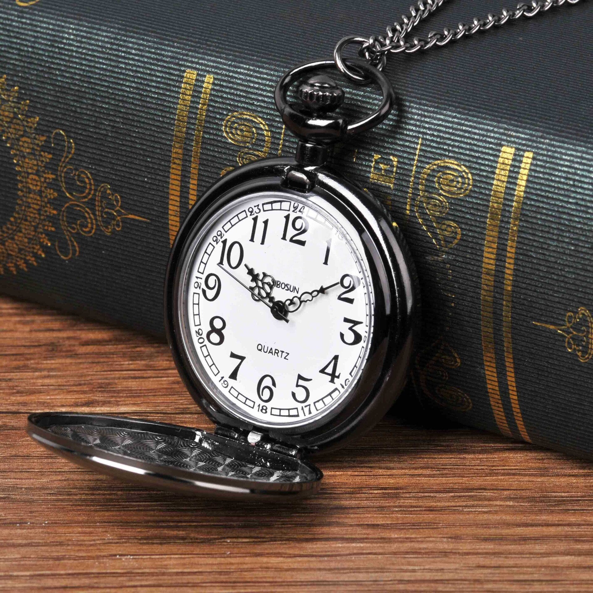 Fashion vintage lettering "TO MY DAD Quartz Pocket Watch