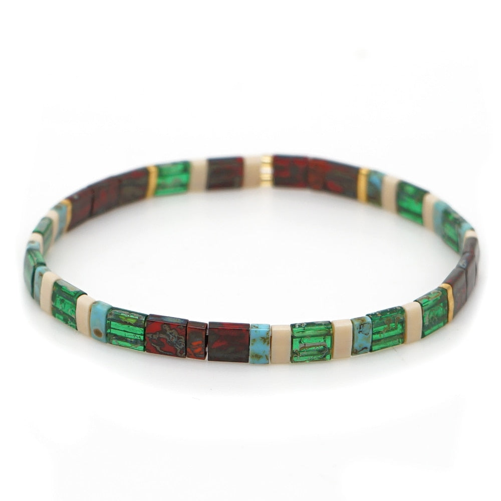 Vintage Bracelet For Women Miyuki Tila Beads Bracelets