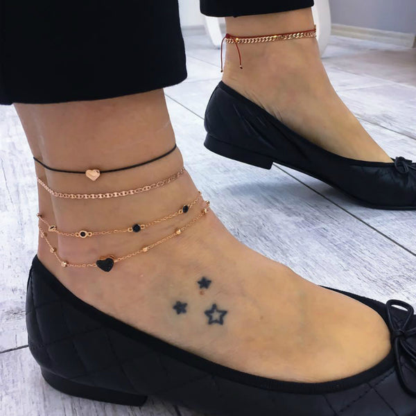 Nuevas tobilleras hechas a mano Tobilleras populares Tobilleras femeninas
