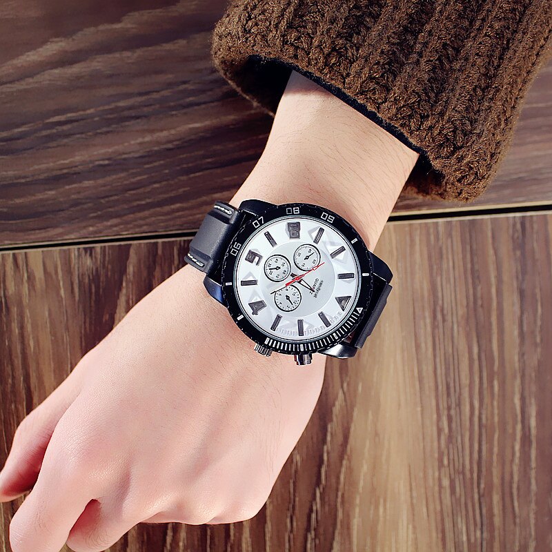 Silicone Fashion Hours Led Luminous Glow Super Large Dial Trend watch