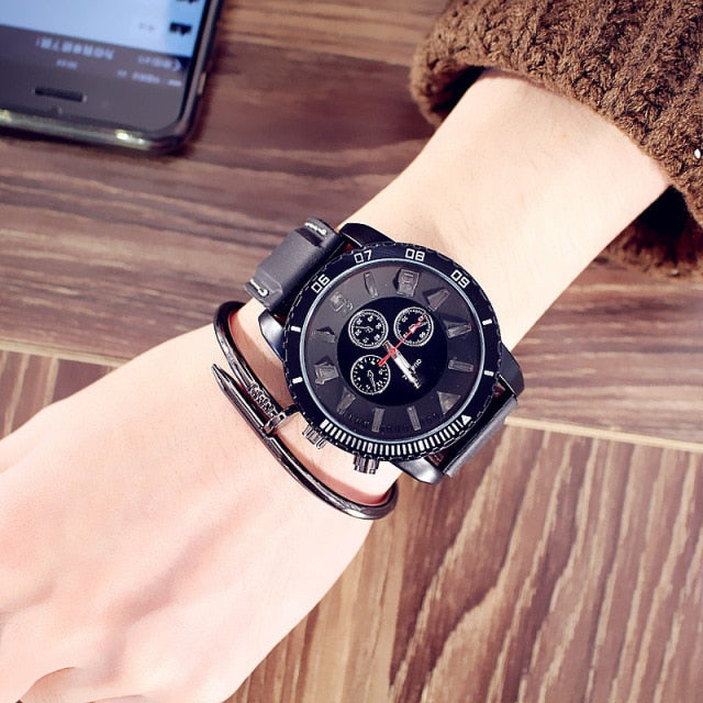 Silicone Fashion Hours Led Luminous Glow Super Large Dial Trend watch