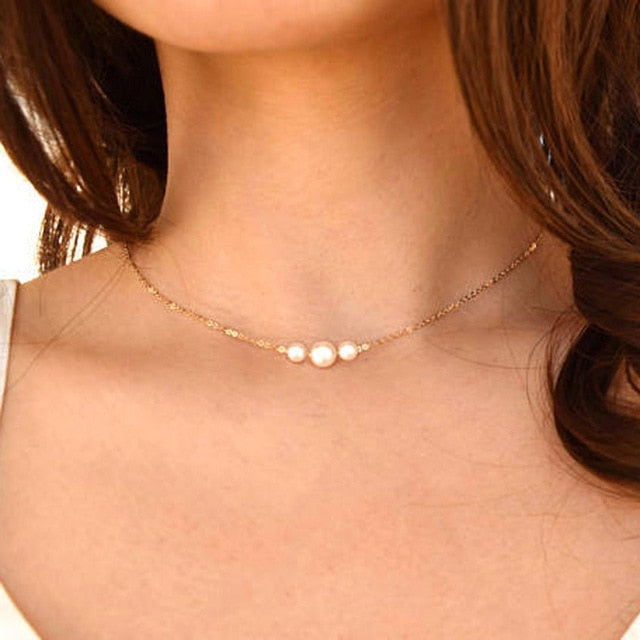 Bohemian Tiny Heart Star Necklace