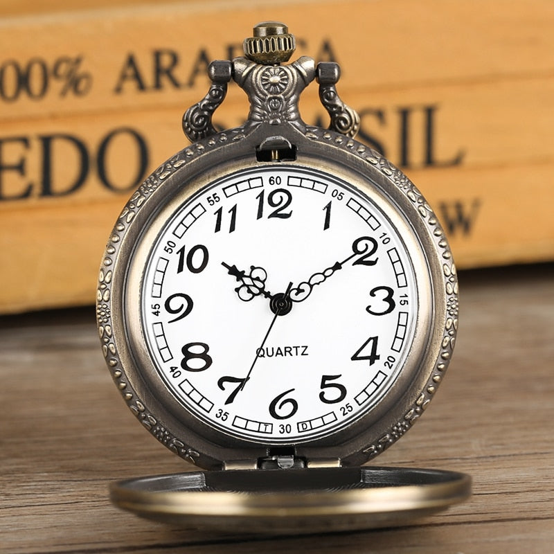 Russian Words Coins USSR Ruble Replica Quartz Pocket Watch