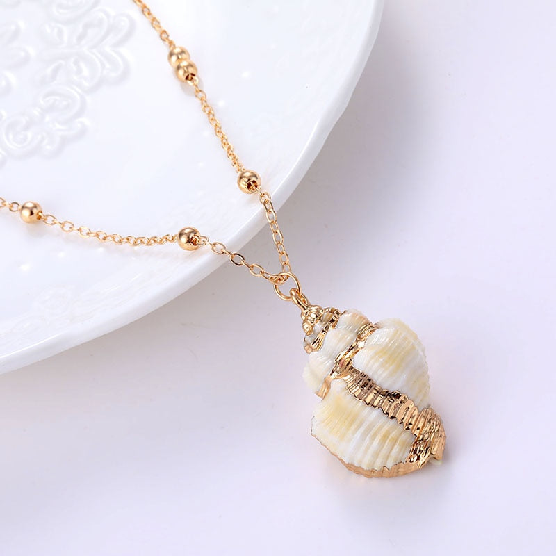Fashion Boho Conch Shell Necklace