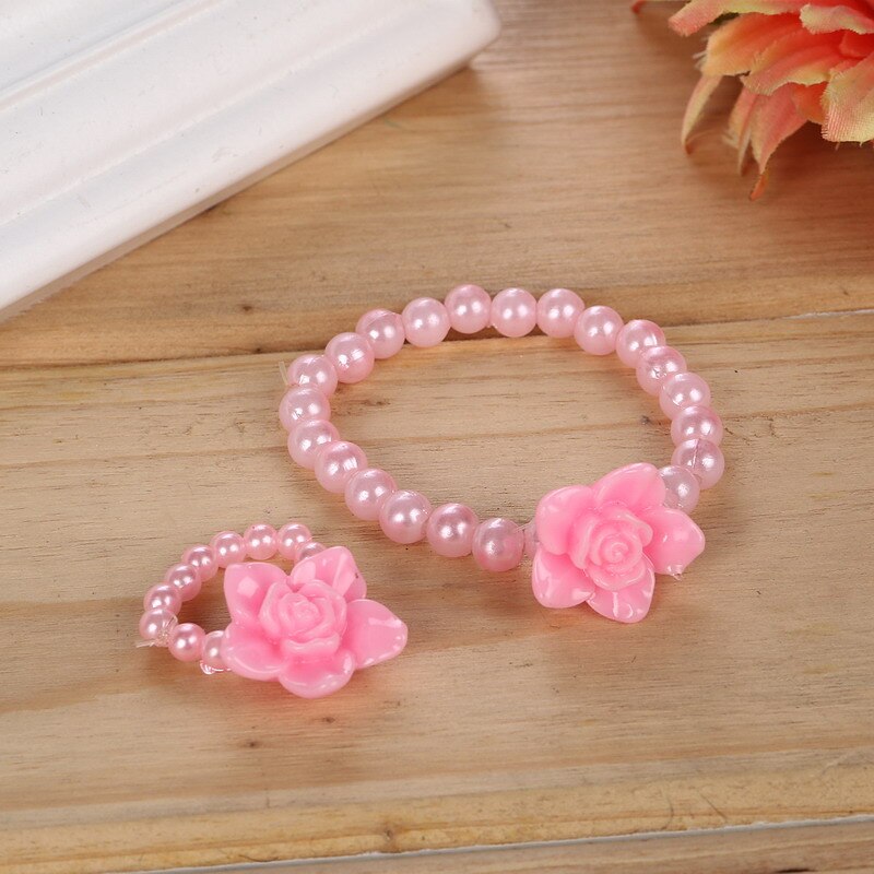 Best Baby Pink Girl Kids Jewelry Set