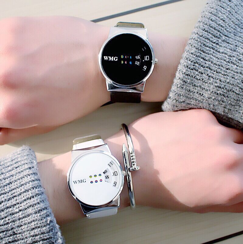 Couple Watch Leather Quartz Watch