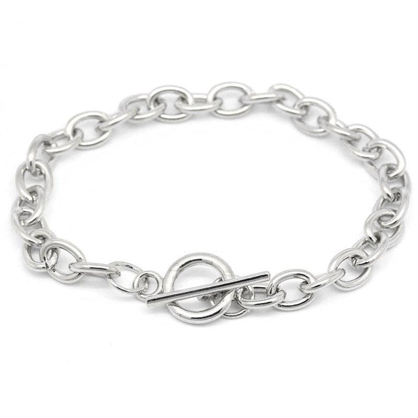 Pulseras de aleación de moda con cierre de palanca