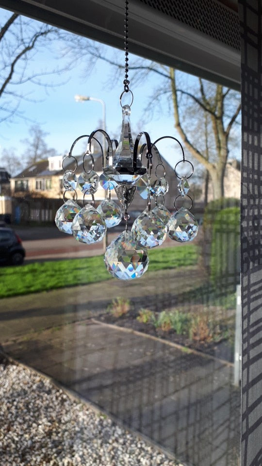 Crystals Ball Prisms Suncatcher Window Hanging Ornament