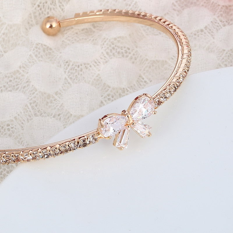 New Arrival Romantic Butterfly Design Cuff Bracelet