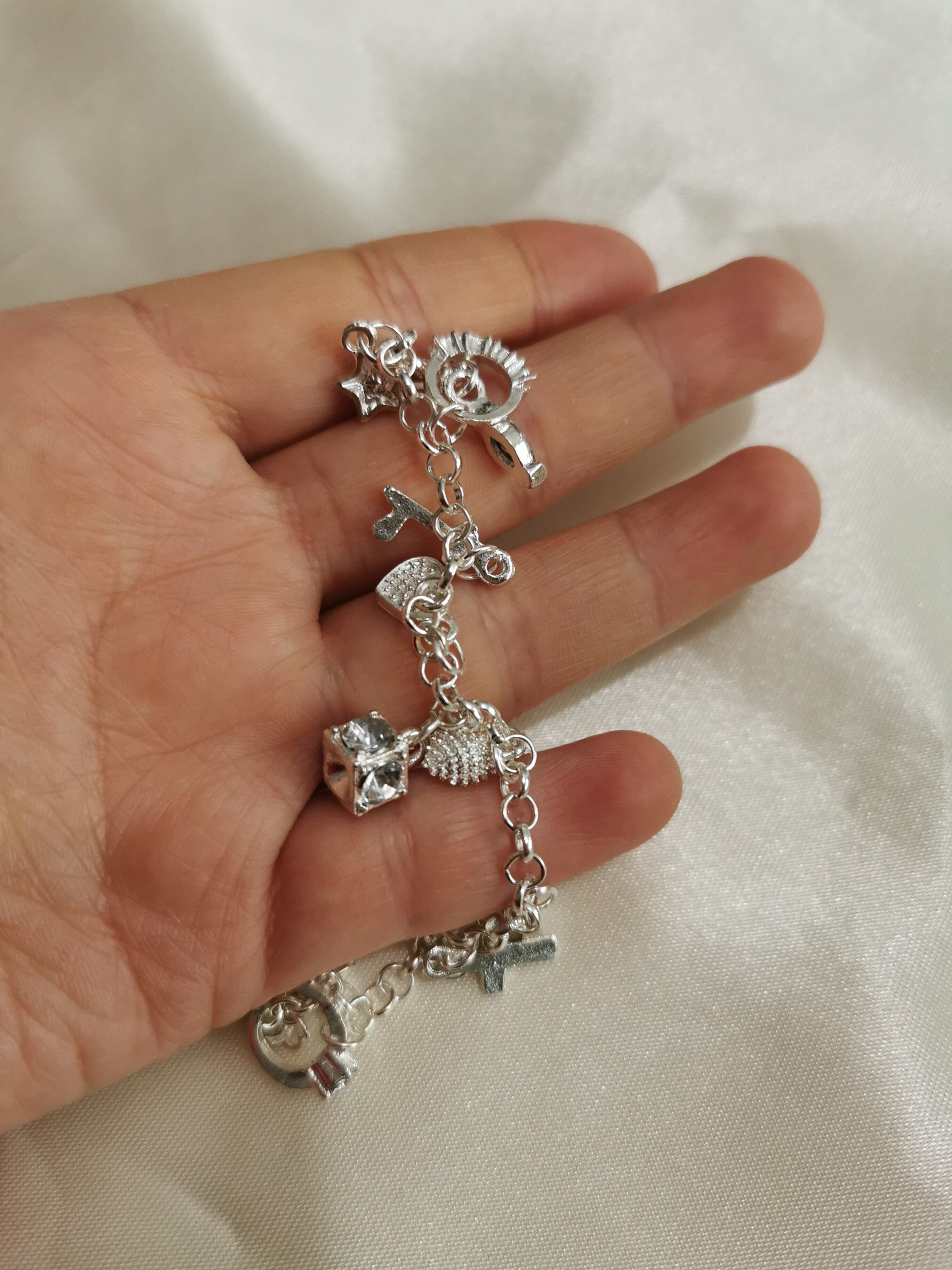 Fashion Trendy Jewelry Chic Silver Color Plated Bracelet