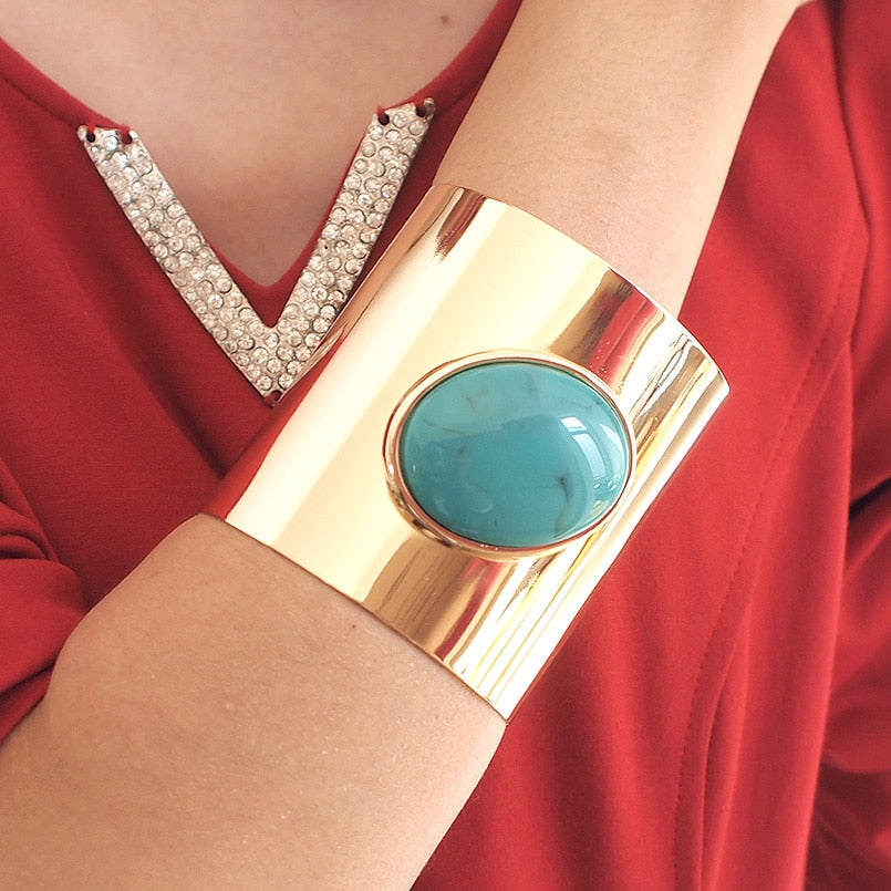 Jewelry Metal Torques Cuff Bracelet Bangles  Party Sets
