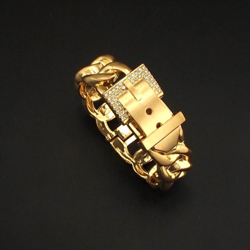 Classic Rhinestones Metal Bracelets For Women