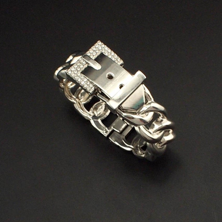 Classic Rhinestones Metal Bracelets For Women