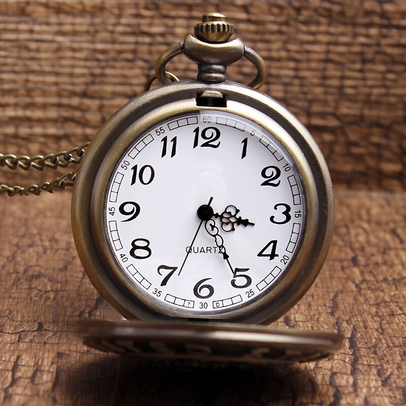 Fashion DEFENDING LIBERTY SINCE  Quartz Necklace Mens Women Pocket Watch