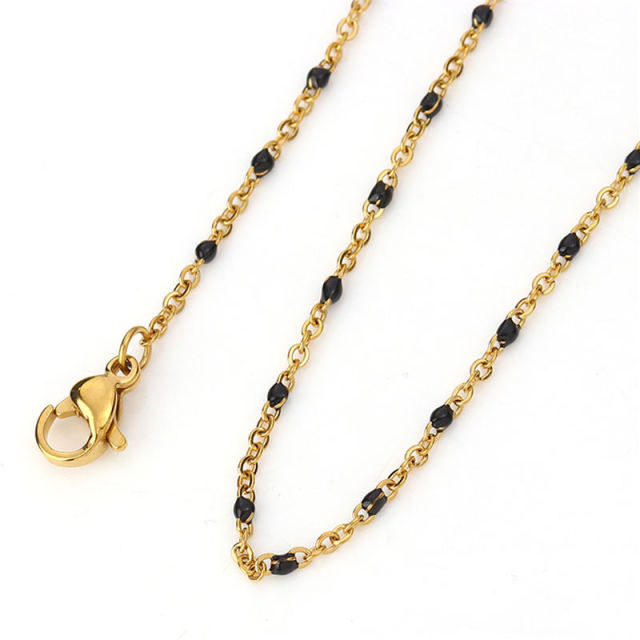 Fashion Stainless Steel Link Cable Chain Necklace