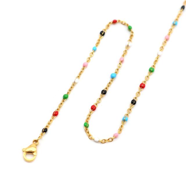 Fashion Stainless Steel Link Cable Chain Necklace