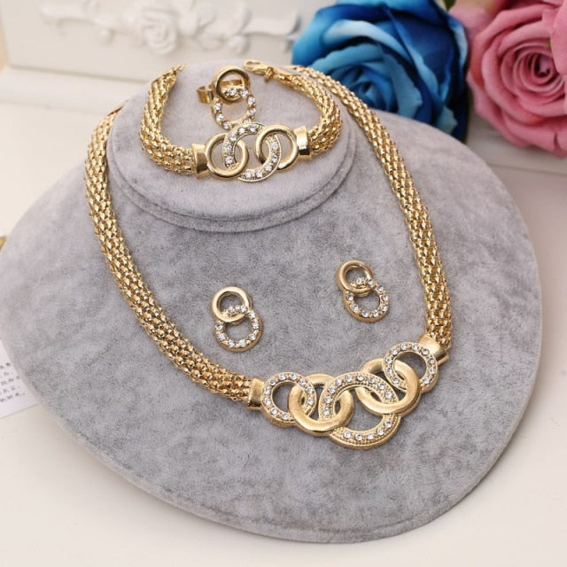 Women Indian African Jewelry Set