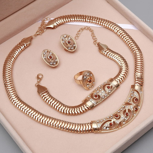 Women Indian African Jewelry Set