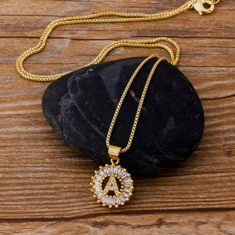 Hot Sale Girls Initial Letter Necklace