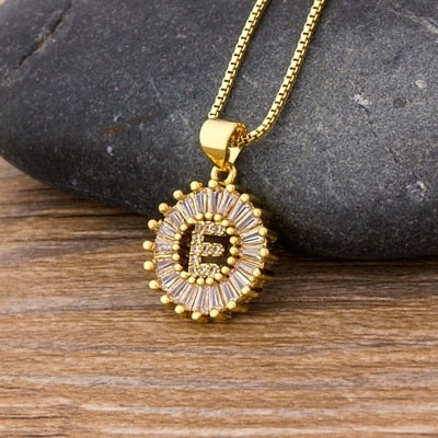 Hot Sale Girls Initial Letter Necklace