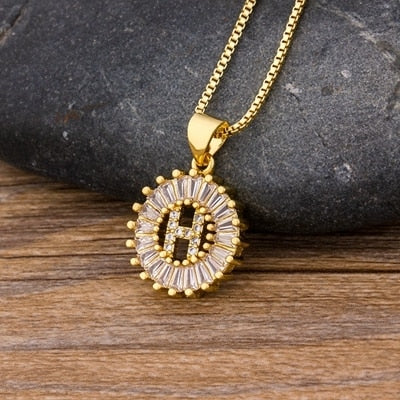 Hot Sale Girls Initial Letter Necklace