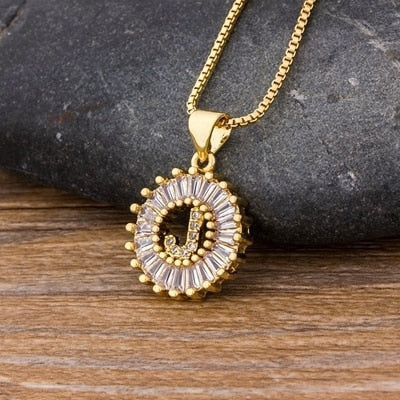 Hot Sale Girls Initial Letter Necklace