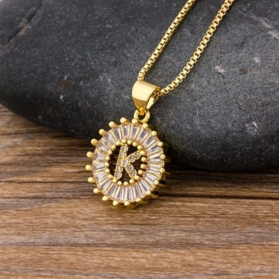 Hot Sale Girls Initial Letter Necklace